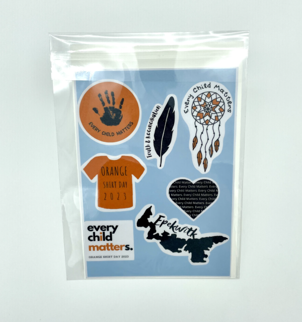 Dana & Tess: Orange Shirt Day Stickers