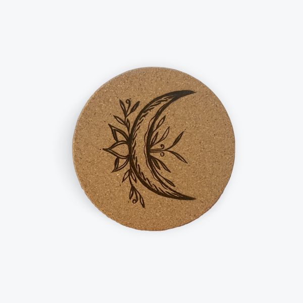 RoseWolf Creations: Single Cork Coasters