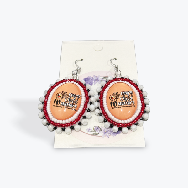 Emily Spencer: Earrings - Every Child Matters Beaded Earrings