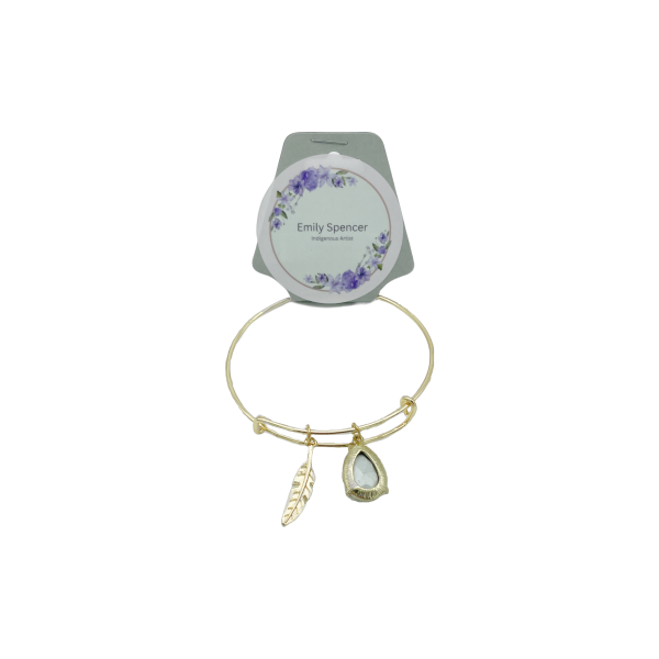 Emily Spencer: Bracelets - Metal Bangle Bracelet