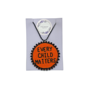 Emily Spencer: Medallion - Large Beaded Every Child Matters Circle