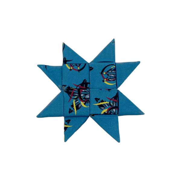 Bradley Bernard: Folded Eight Pointed Star Ornaments