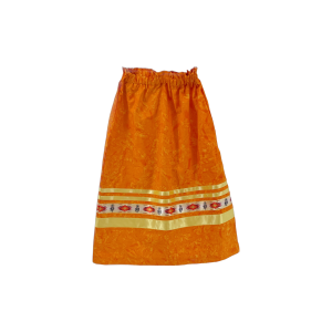 Carolyn Sark: Youth Orange Ribbon Skirt