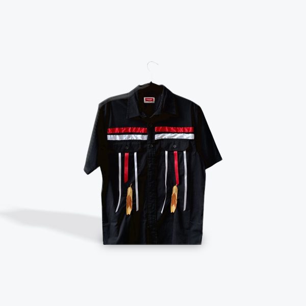 Jackie Sark-Arsenault: Men's Ribbon Shirt