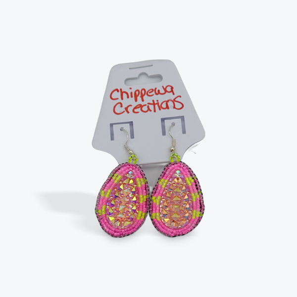 Chippewa Creations: Teardrop Dangle Earrings