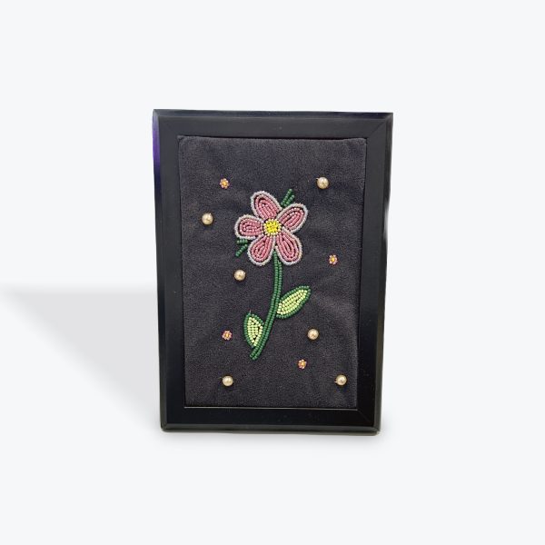 Epekwitk Creations: Beaded Pink Flower