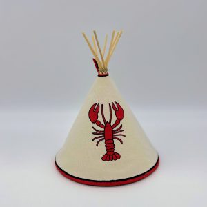 Michael Julian: Red Lobster Canvas Teepee