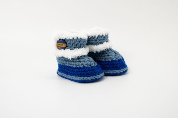 Gracious Gifts: Slippers - Crocheted Baby/Toddler