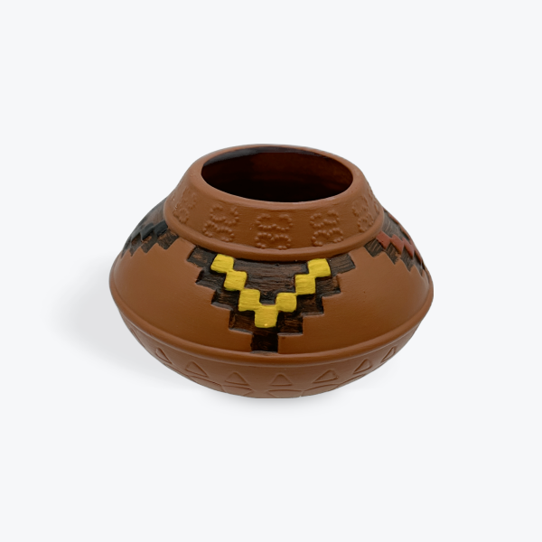 Mi'kmaq Pottery: Lennox Island - Traditional Pot