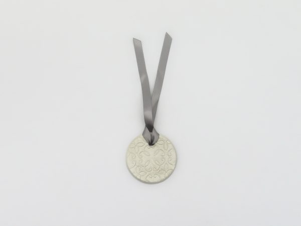 Dana & Tess: Ornament - Double Curve Clay Ornament