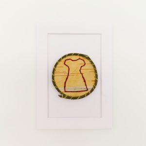 Makayla Bernard: 5"x7" Quill Red Dress
