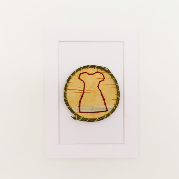 Makayla Bernard: 5"x7" Quill Red Dress