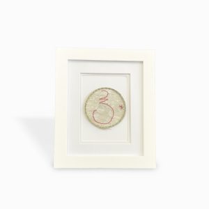 Makayla Bernard: 10x12 Framed Quill on Birchbark E'pit (women) Art