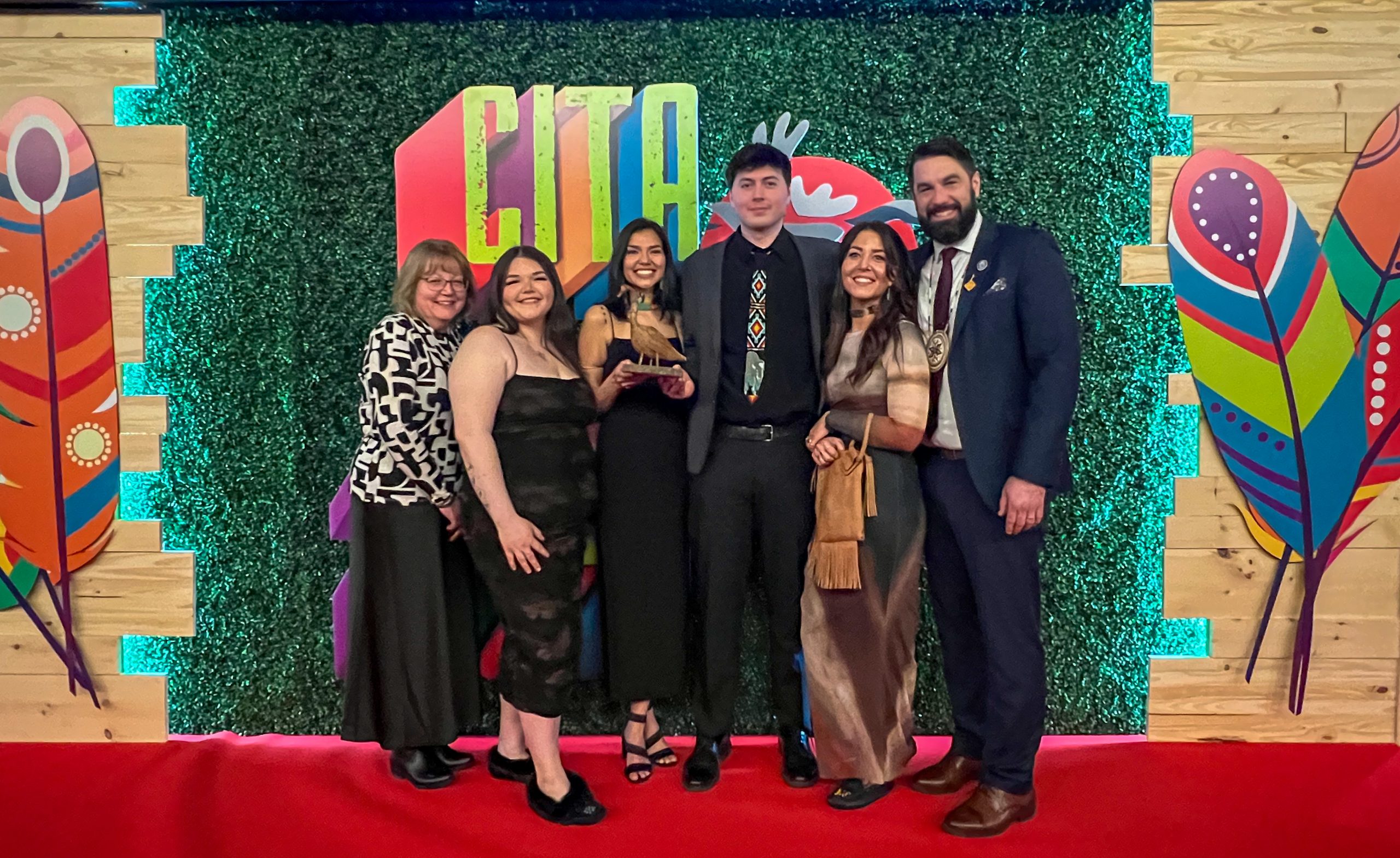 Indigenous PEI Staff with ITAC National Award