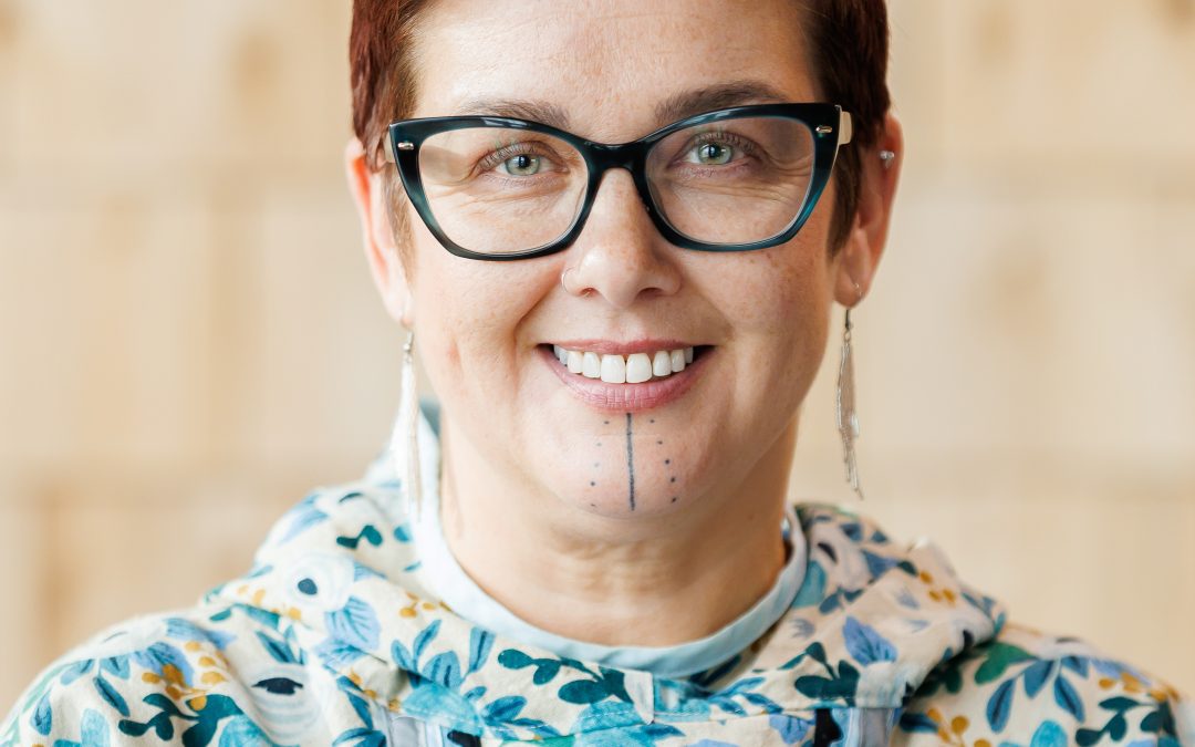 Inuit Tufted Earrings with Jolene Rolle